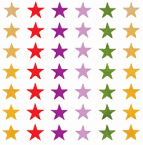 Assorted Stars from Accelerated Christian Education