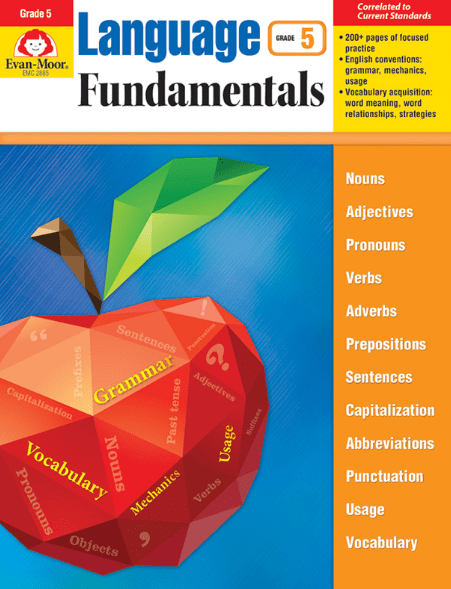 Language Fundamentals Grade 5 from Evan-Moor