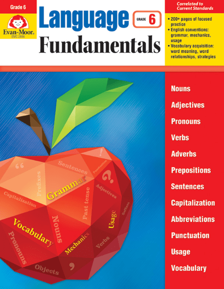 Language Fundamentals Grade 6 from Evan-Moor