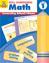 Skill Sharpeners Math Grade 1 from Evan-Moor