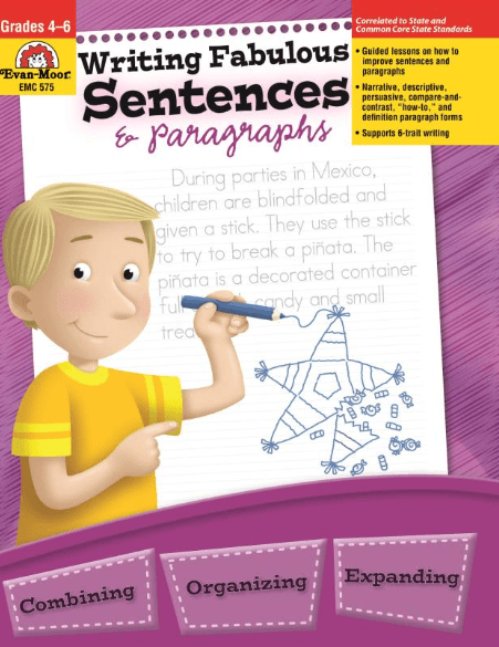 Writing Fabulous Sentences & Paragraphs by Evan-Moor