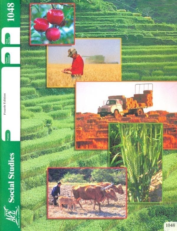 4th Grade Social Studies Pace 1048 by Accelerated Christian Education ACE