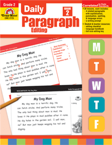 Daily Paragraph Editing Grade 2 from Evan-Moor