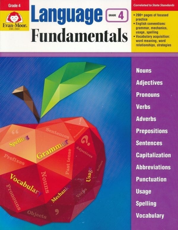Language Fundamentals Grade 4 from Evan-Moor