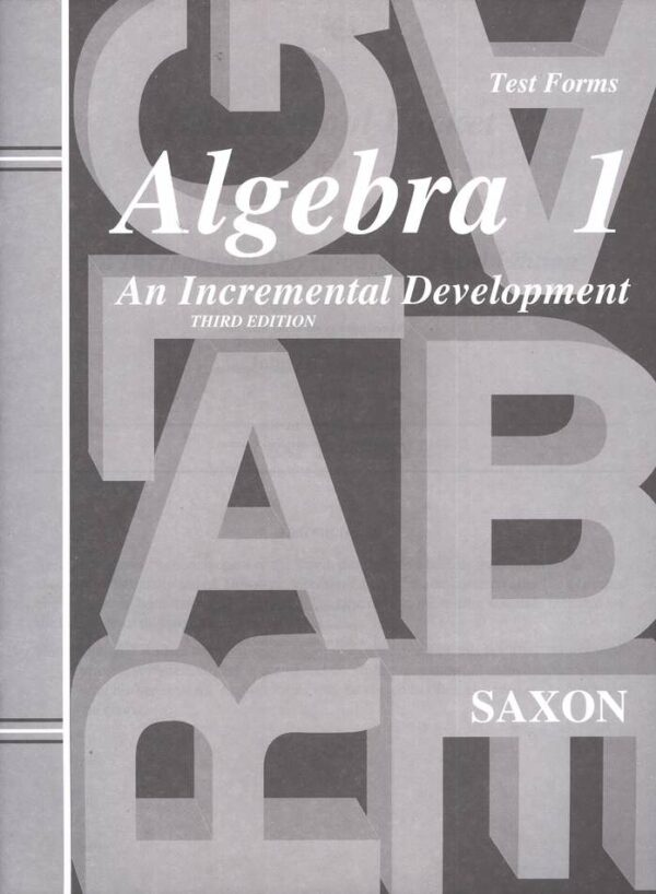 saxon alg 1 extra tests