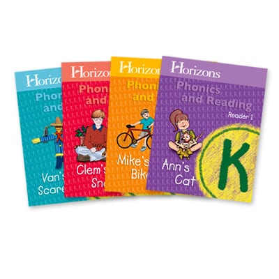 Horizons Kindergarten Phonics & Reading Student Reader Set from Alpha Omega Publications