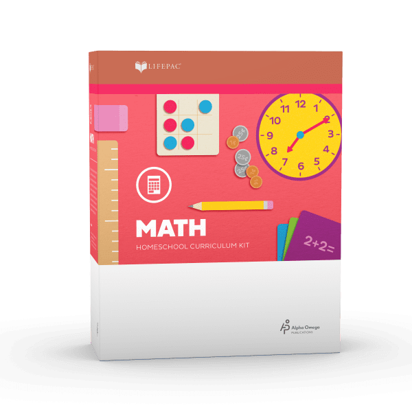 1st Grade Math Complete Set by Alpha Omega