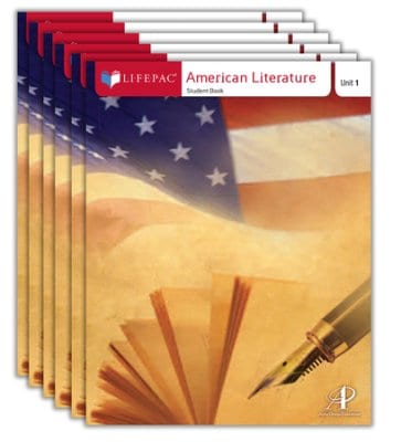 American Literature Complete Set from Alpha Omega Publications