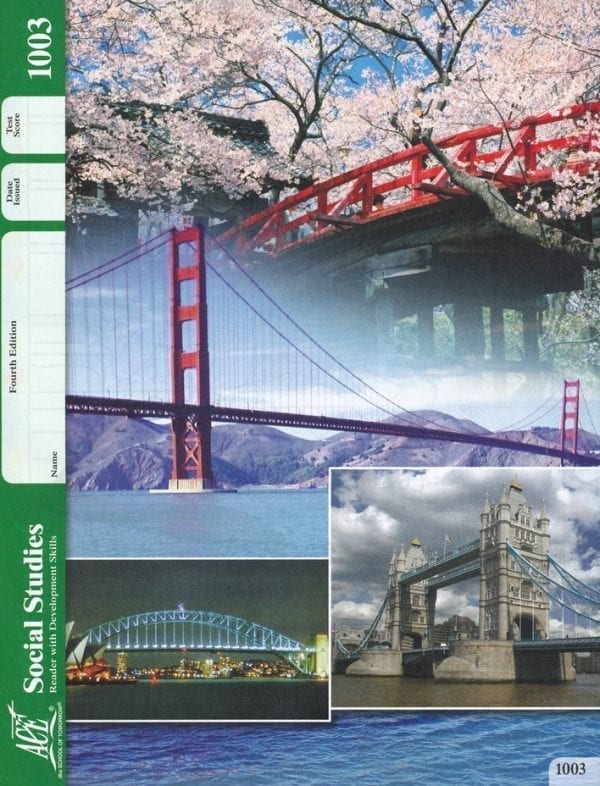 1st Grade Social Studies Pace 1003 by Accelerated Christian Education ACE