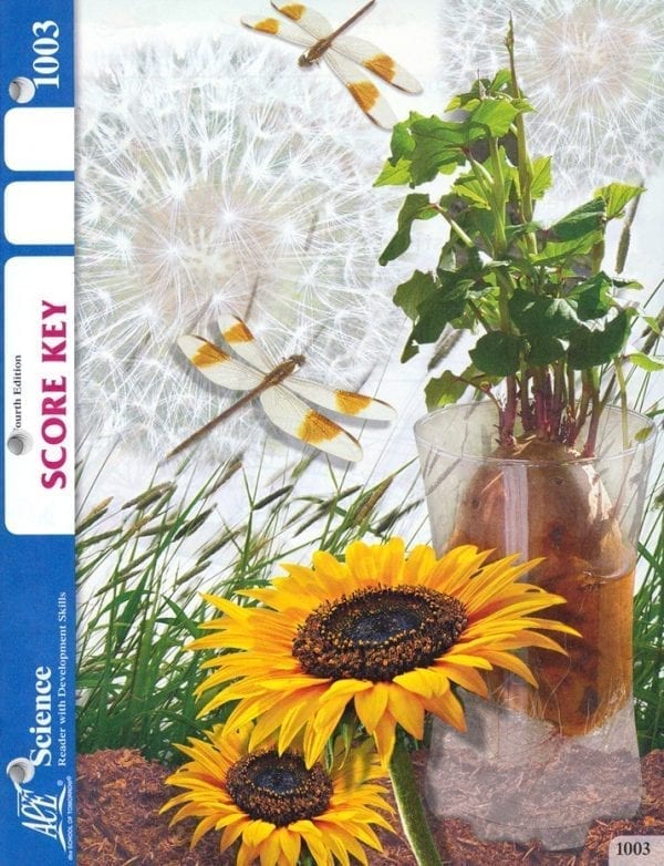 1st Grade Science Answer Key 1003 by Accelerated Christian Education ACE