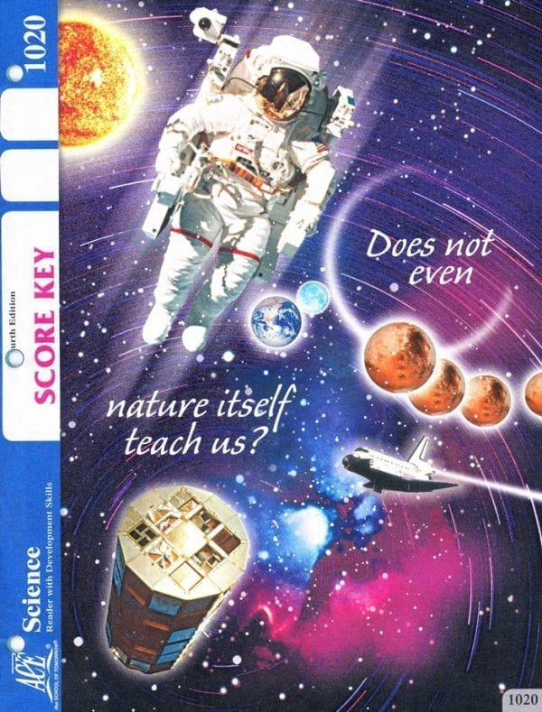 2nd Grade Science Answer Key 1020 by Accelerated Christian Education ACE