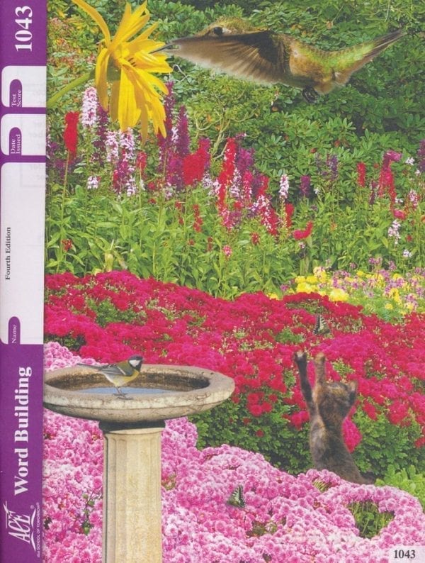 4th Grade Word Building Pace 1043 by Accelerated Christian Education ACE