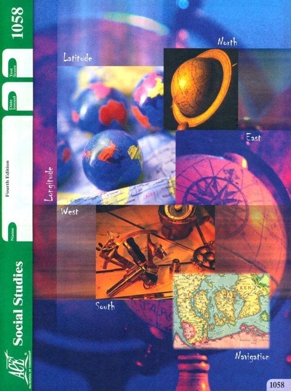 5th Grade Social Studies Pace 1058 by Accelerated Christian Education ACE