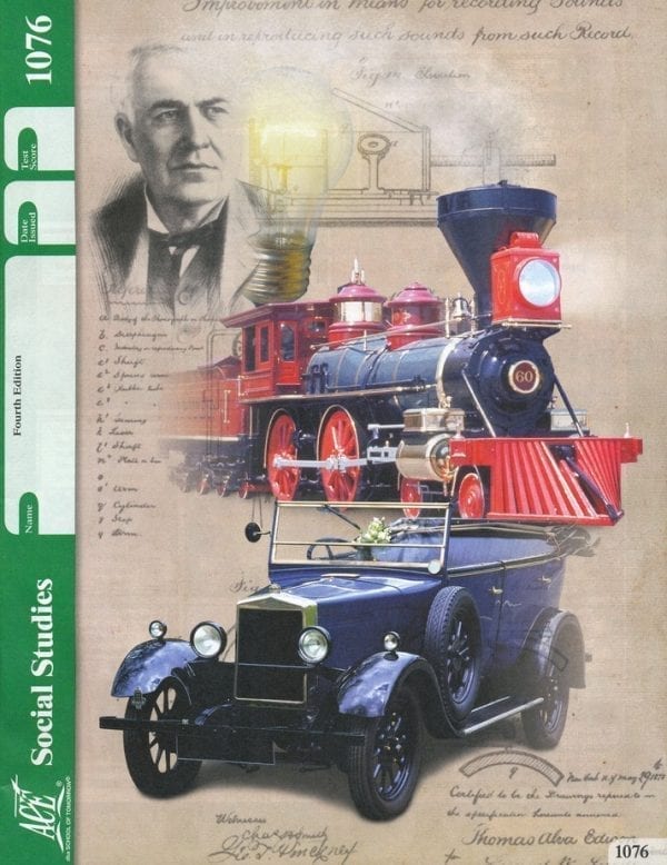 Social Studies Unit 4 (Pace 1076) from Accelerated Christian Education ACE
