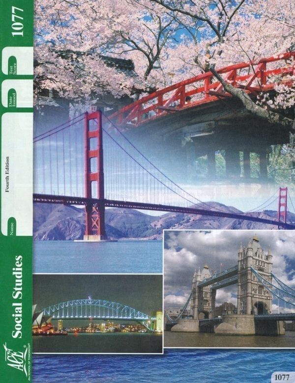Social Studies Unit 5 (Pace 1077) from Accelerated Christian Education ACE