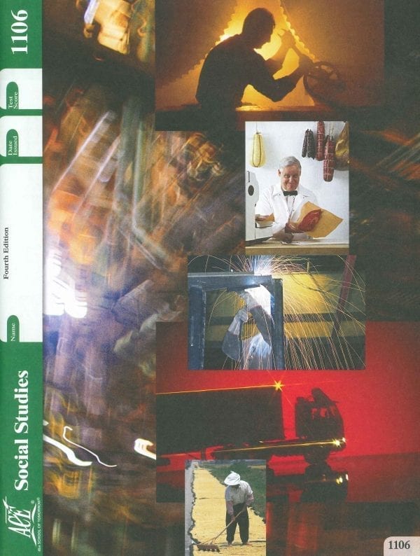 World Geography (Pace 1106) from Accelerated Christian Education ACE