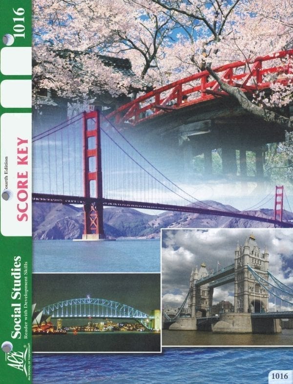2nd Grade Social Studies Answer Key 1016 by Accelerated Christian Education ACE