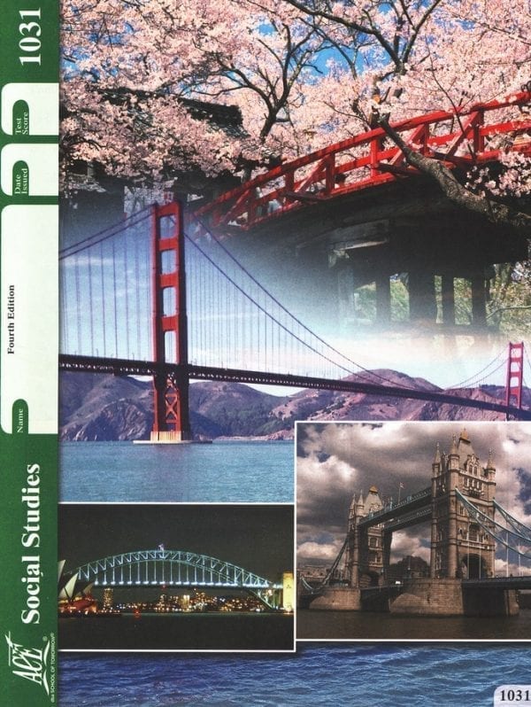 3rd Grade Social Studies Pace 1031 by Accelerated Christian Education ACE