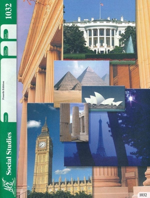 3rd Grade Social Studies Pace 1032 by Accelerated Christian Education ACE