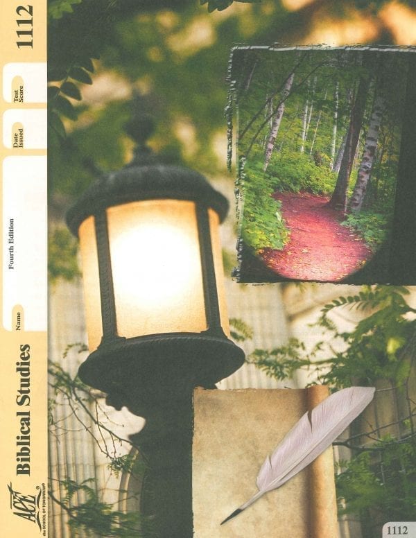 Old Testament Survey Pace 1112 (4th Edition) by Accelerated Christian Education ACE