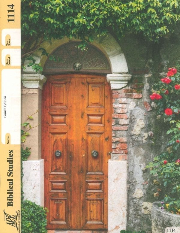 Old Testament Survey Pace 1114 (4th Edition) by Accelerated Christian Education ACE