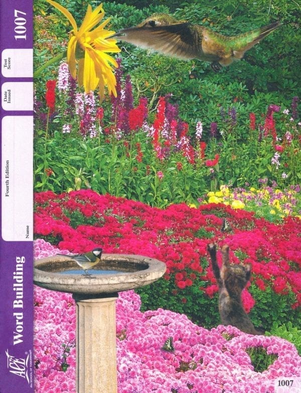 1st Grade Word Building Pace 1007 by Accelerated Christian Education ACE