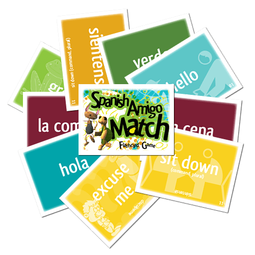 Spanish Match Game