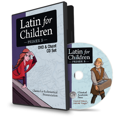 Latin for Children B DVD & CD Set by Classical Academic Press