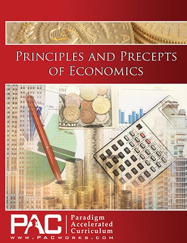 The Principles and Precepts of Economics Kit from Paradigm Accelerated Curriculum