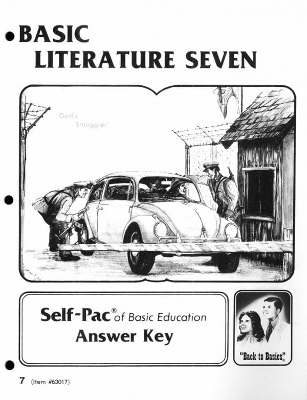 Basic Literature Seven Answer Key from ACE
