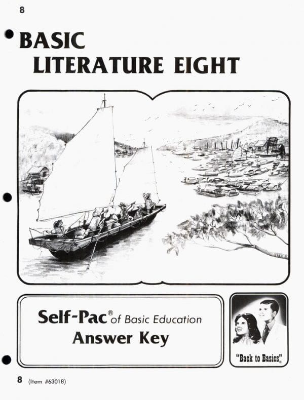 Basic Literature Eight Answer Key from ACE