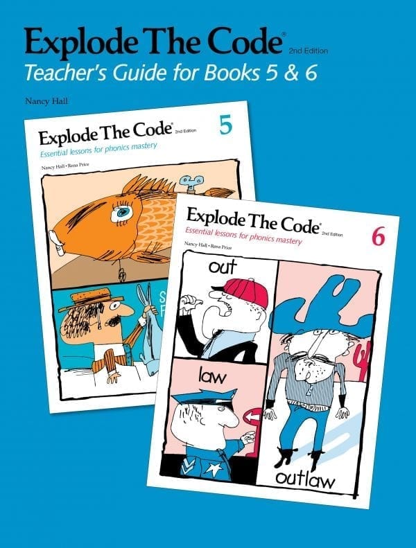 Explode The Code Teacher's Guide for Books 5 & 6