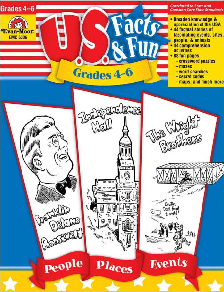 U.S. Facts & Fun Grades 4-6 from Evan-Moor