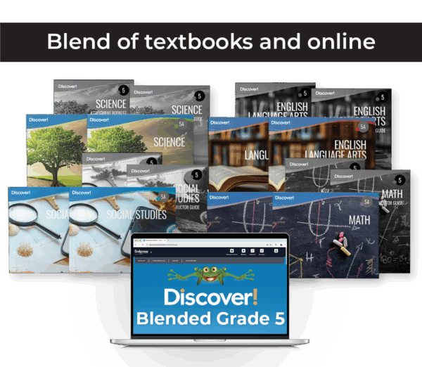 Discover! 5th Grade Blended 4-Subject Set